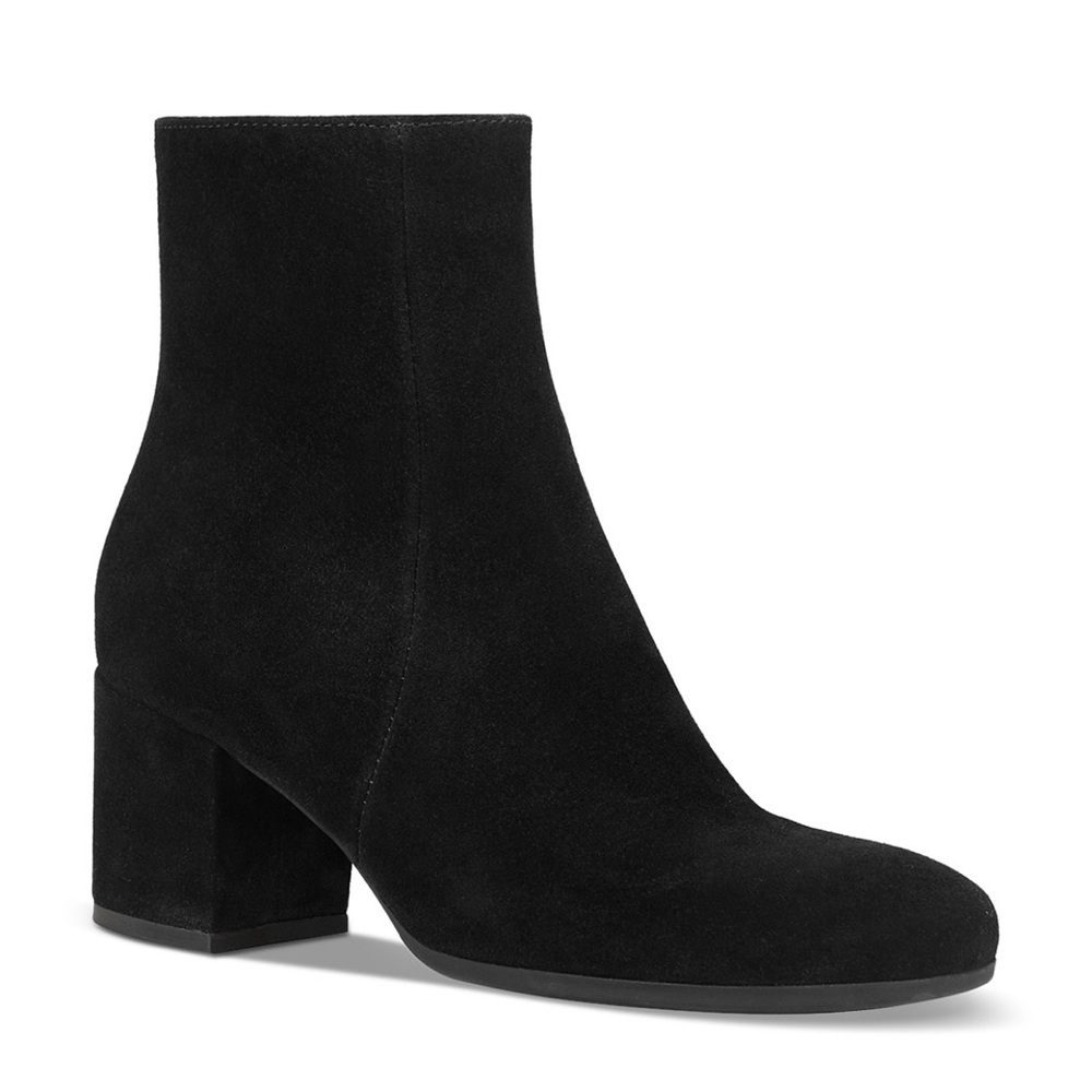 Stuart Weitzman Black suede booties